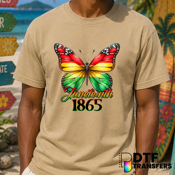 Juneteenth 1865 Freedom – Black History Month DTF Transfer