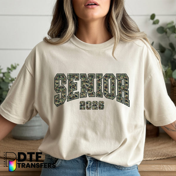 Distressed SENIOR 2026 DTF Transfer