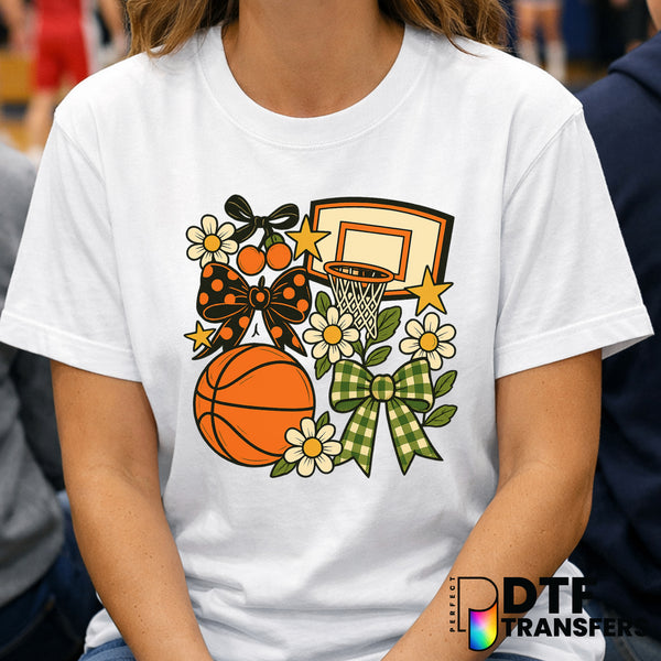 Coquette Game Day – Basketball DTF Transfer
