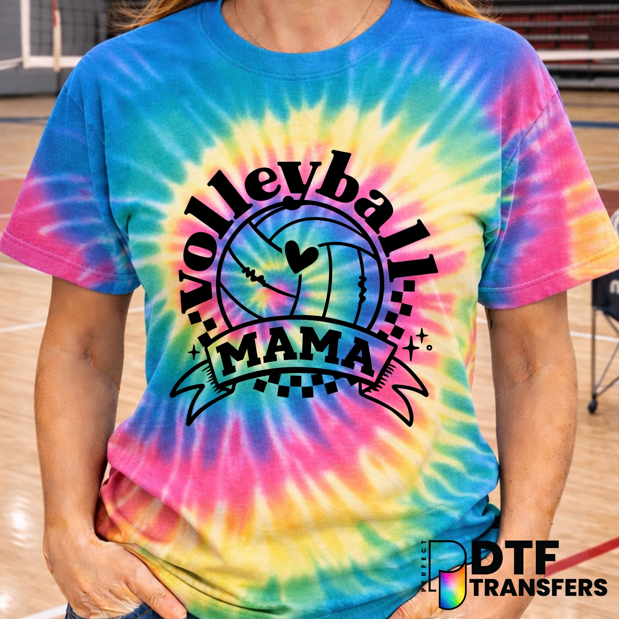Volleyball Mama – Volleyball DTF Transfer