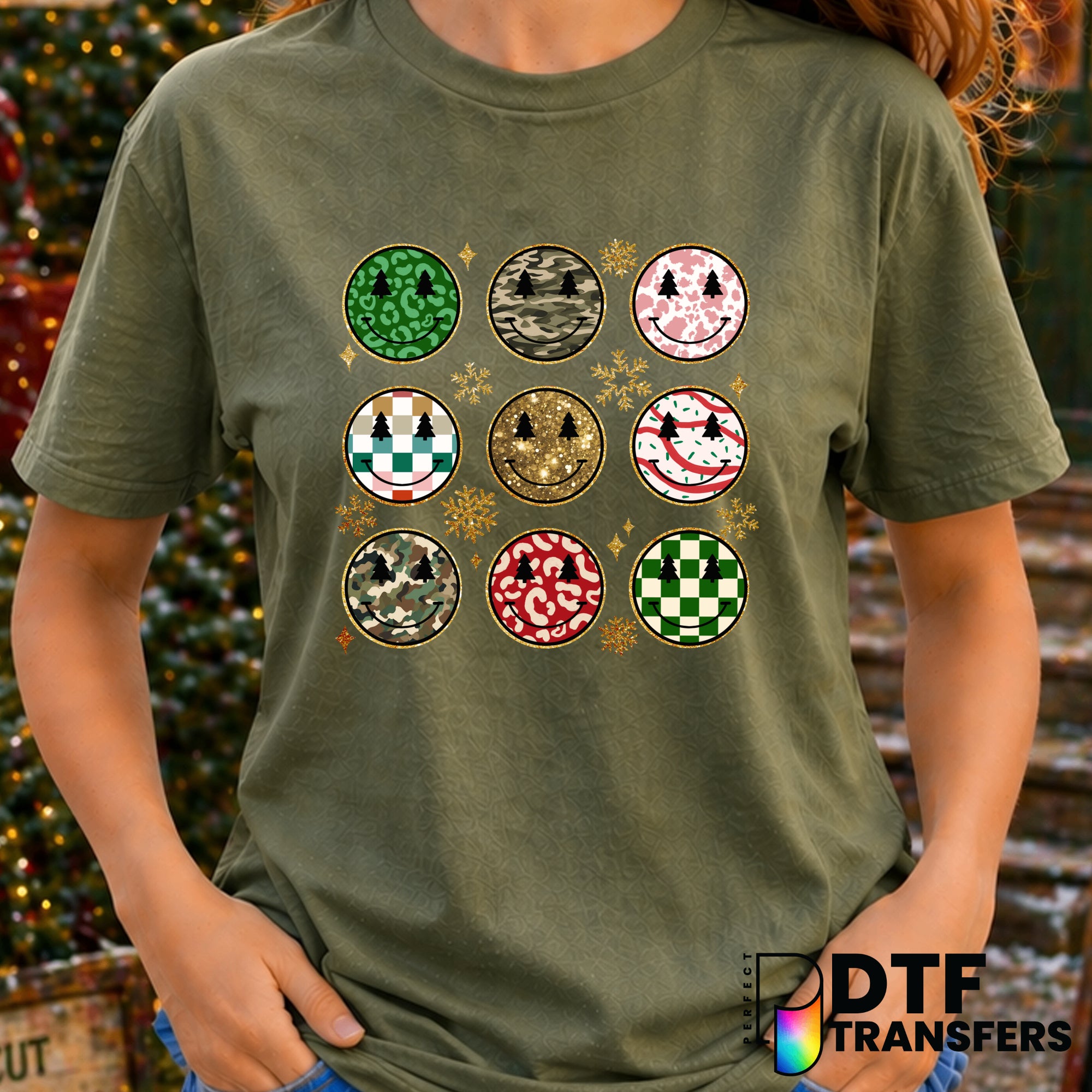 Merry Christmas – Christmas DTF Transfer