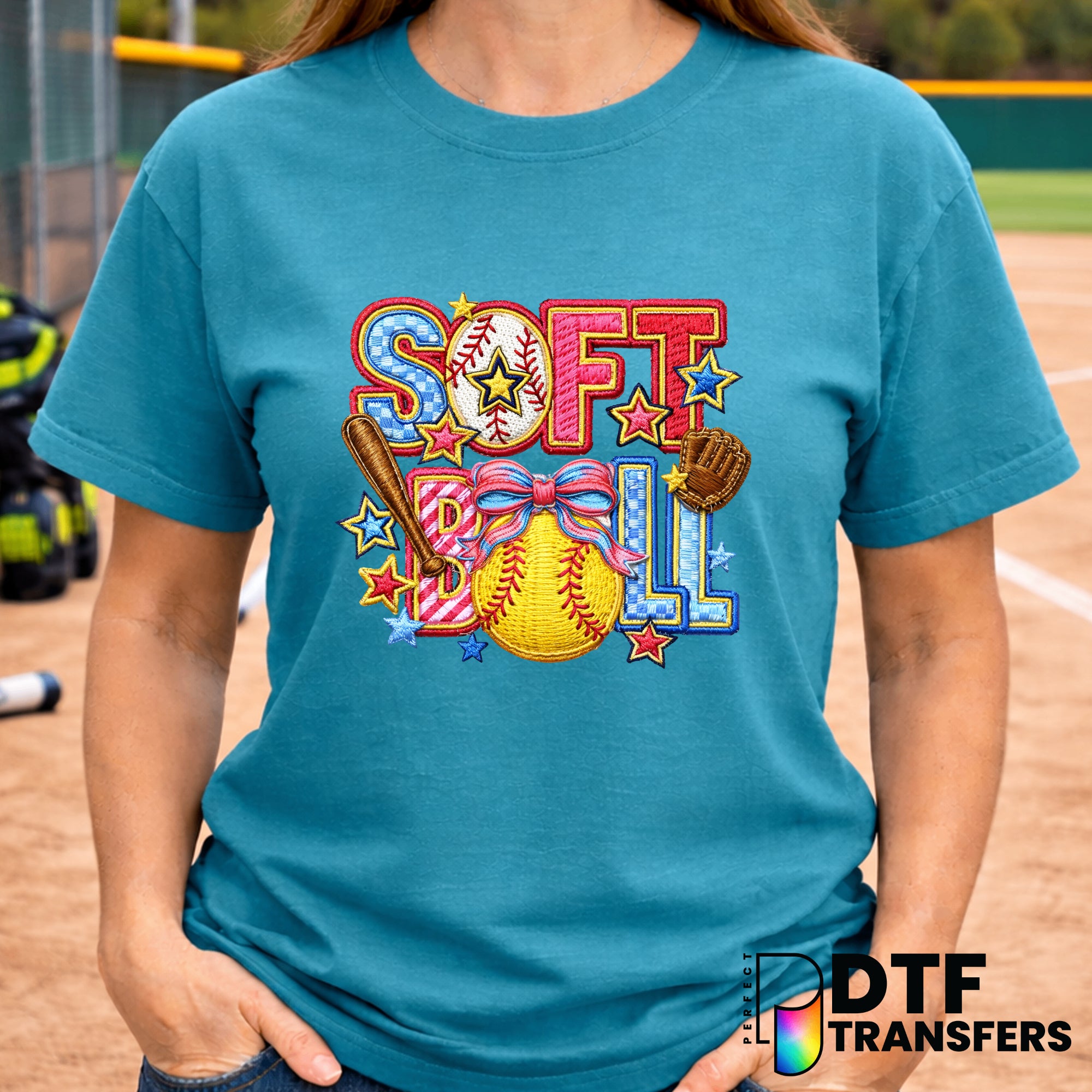 I DON'T NEED THERAPY I JUST NEED SOFTBALL – Softball DTF Transfer