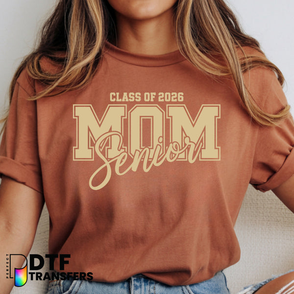 Class of 2026 Senior Mom – Teacher DTF Transfer