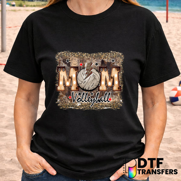 Volleyball Mom – Volleyball DTF Transfer