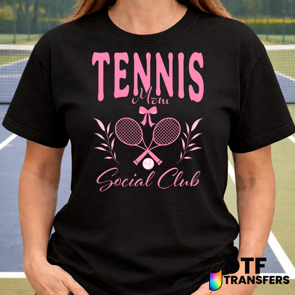 VINTAGE TENNIS MOM SOCIAL CLUB – Tennis DTF Transfer