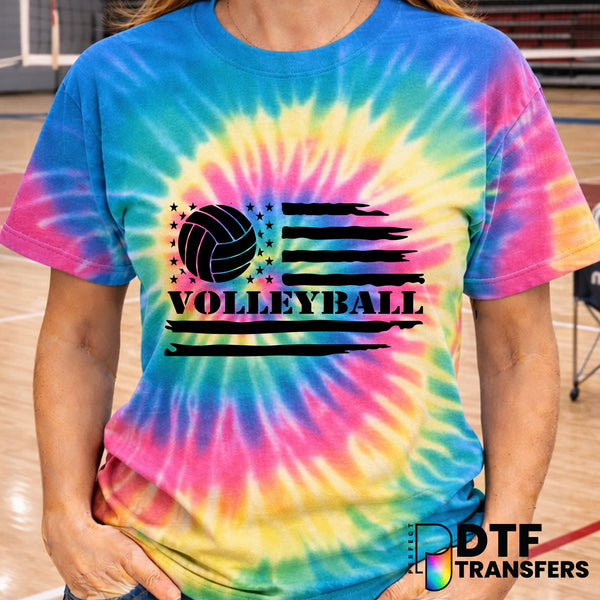 VOLLEYBALL EST. 1895 MICHIGAN VARSITY ATHLETIC CLUB – Volleyball DTF Transfer