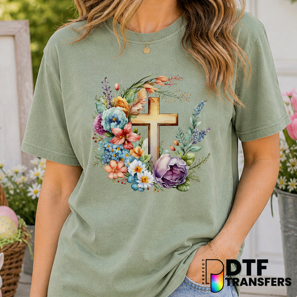 He Is Risen – Easter DTF Transfer
