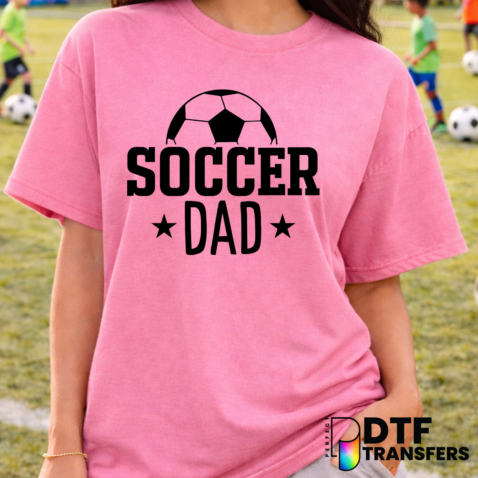 Soccer Dad – Soccer DTF Transfer