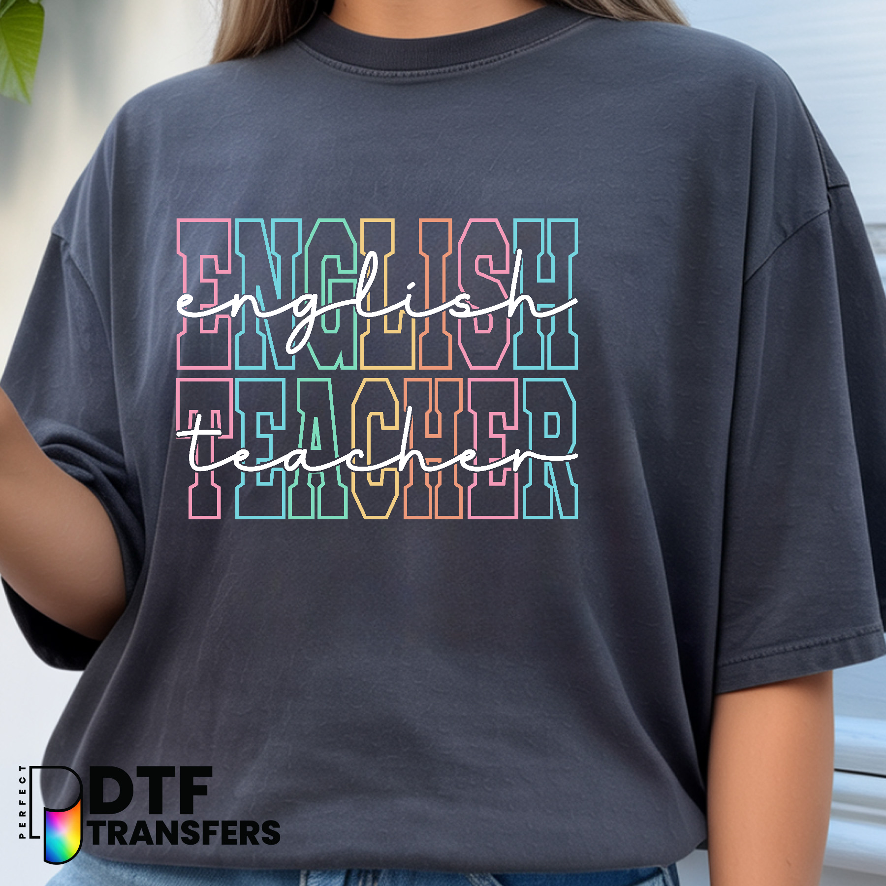 English Teacher – Teacher DTF Transfer