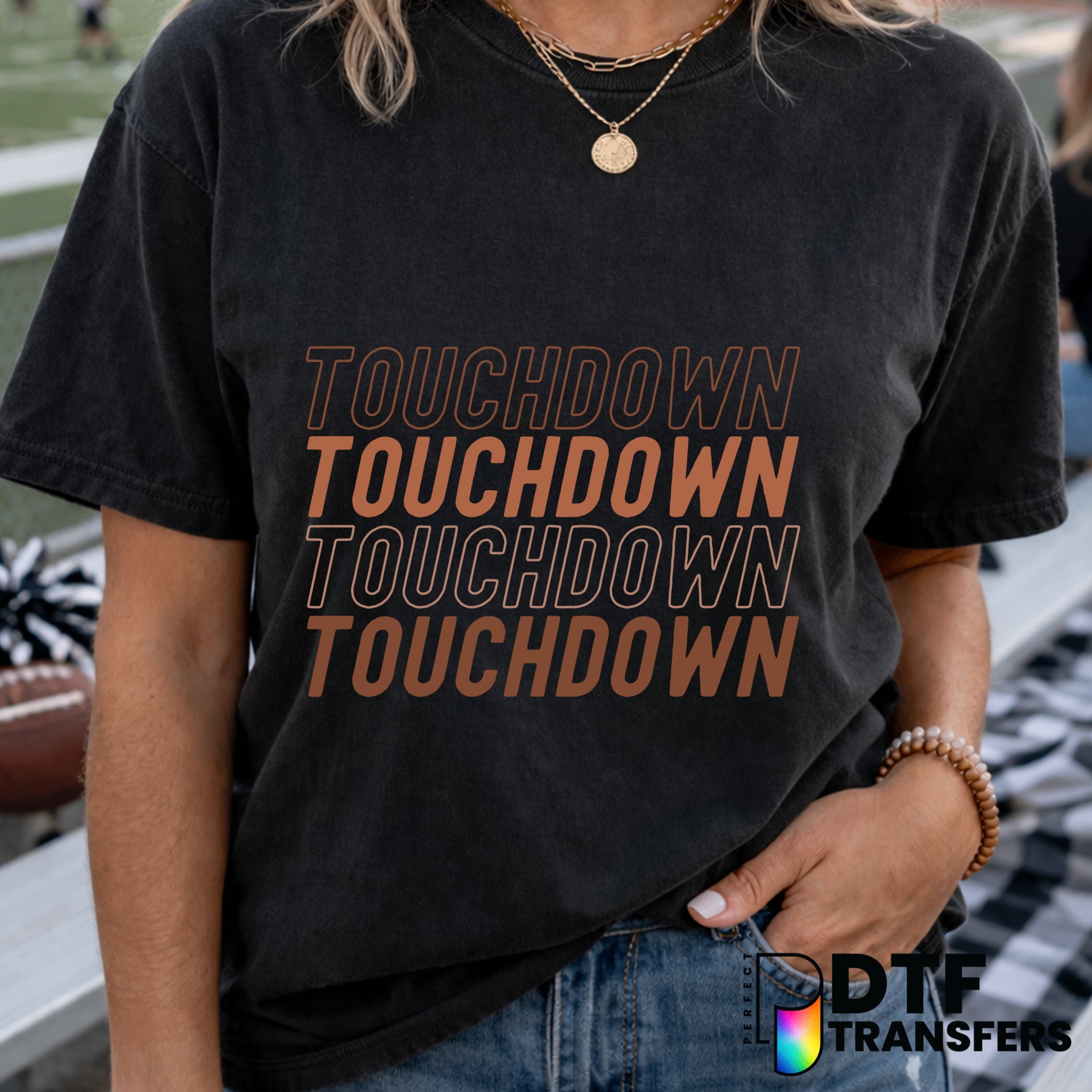 Game Day Vibes – Football DTF Transfer