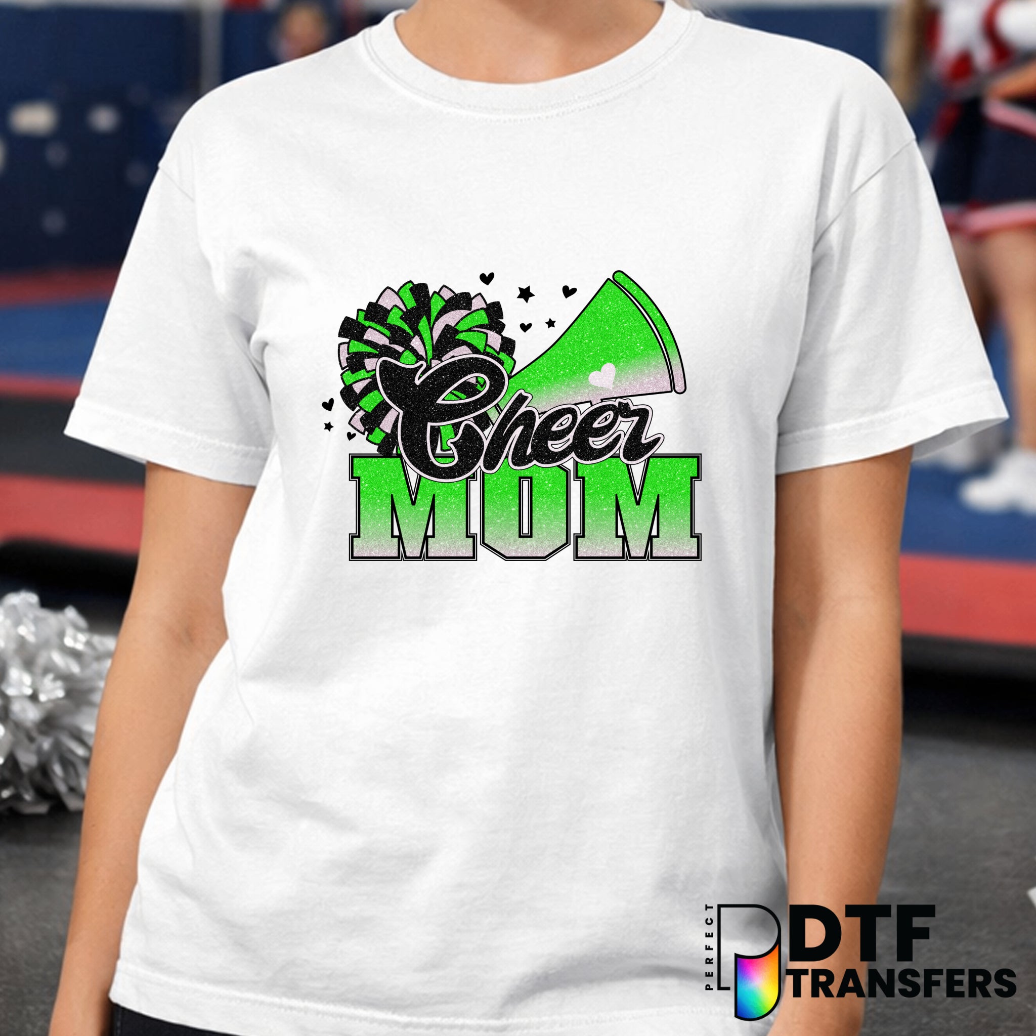 Cheer Mom – Cheerleading DTF Transfer