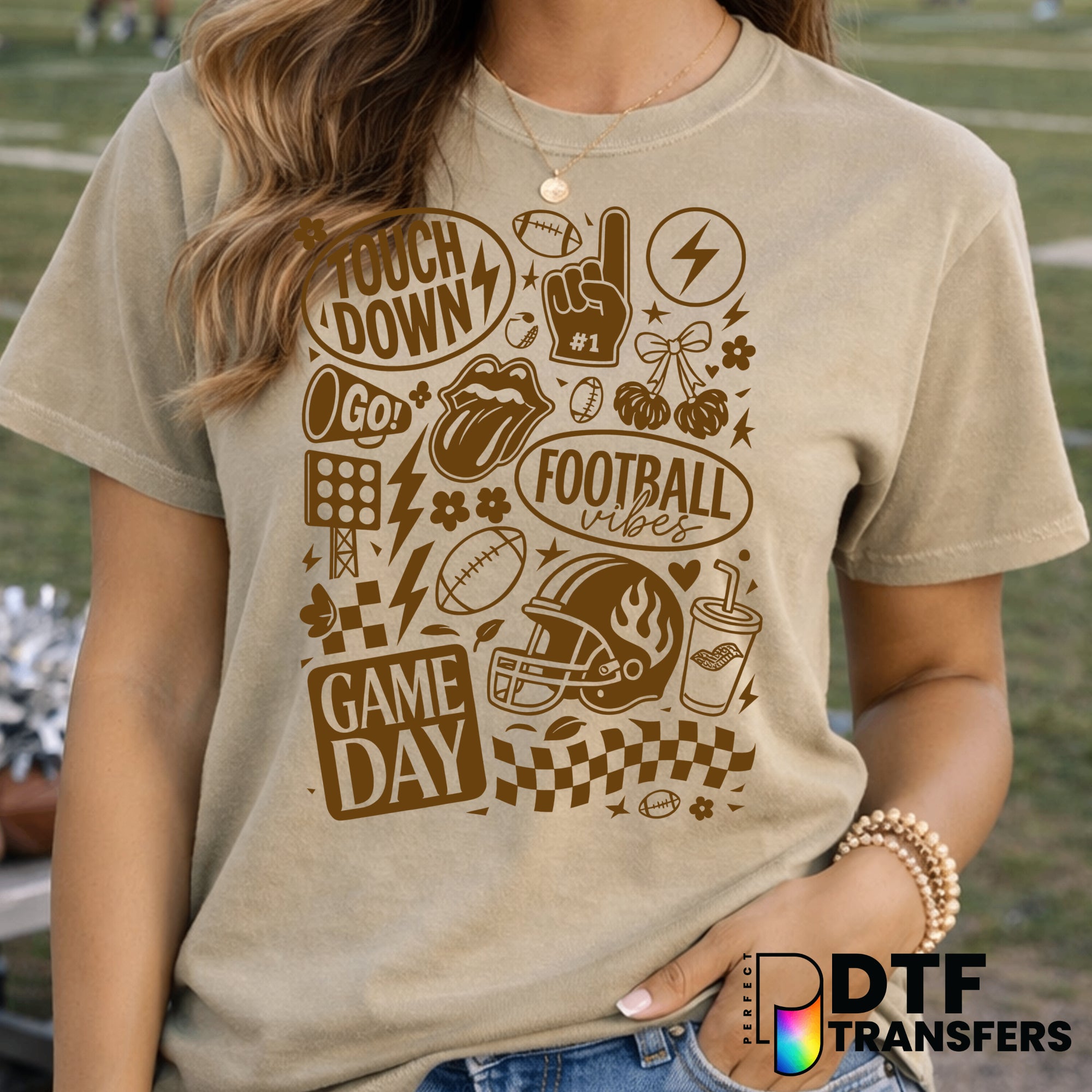 MY HEART IS ON THAT FIELD – Football DTF Transfer