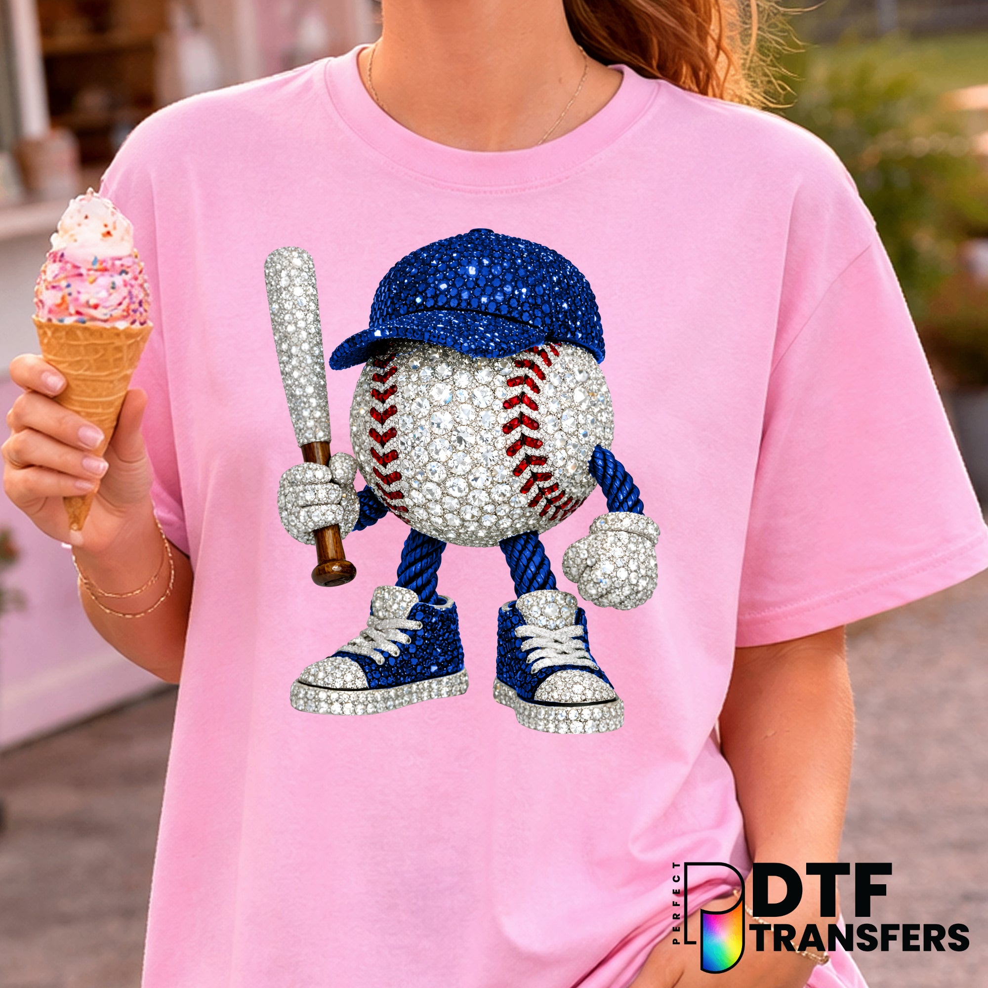 Baseball Mom – Baseball DTF Transfer