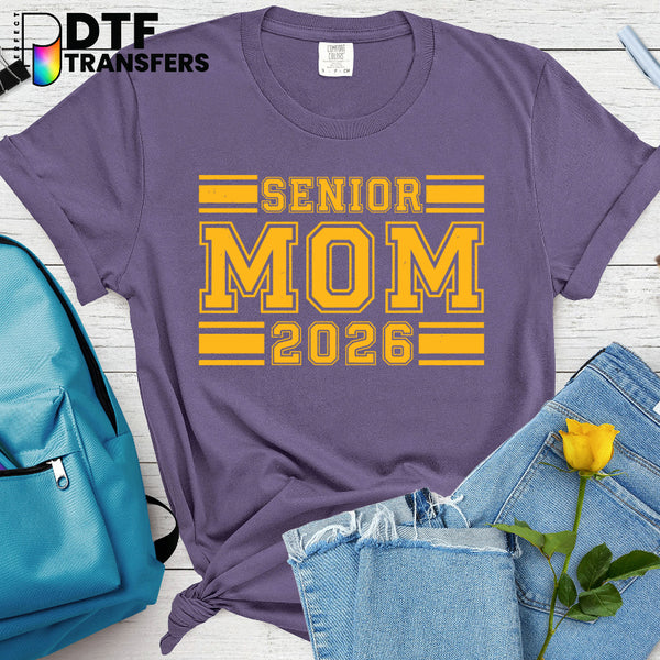 SENIOR MOM 2026 – Teacher DTF Transfer