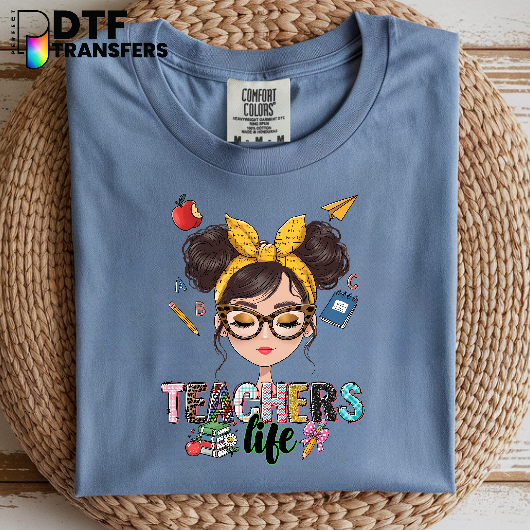 Love Teach Inspire – Teacher DTF Transfer