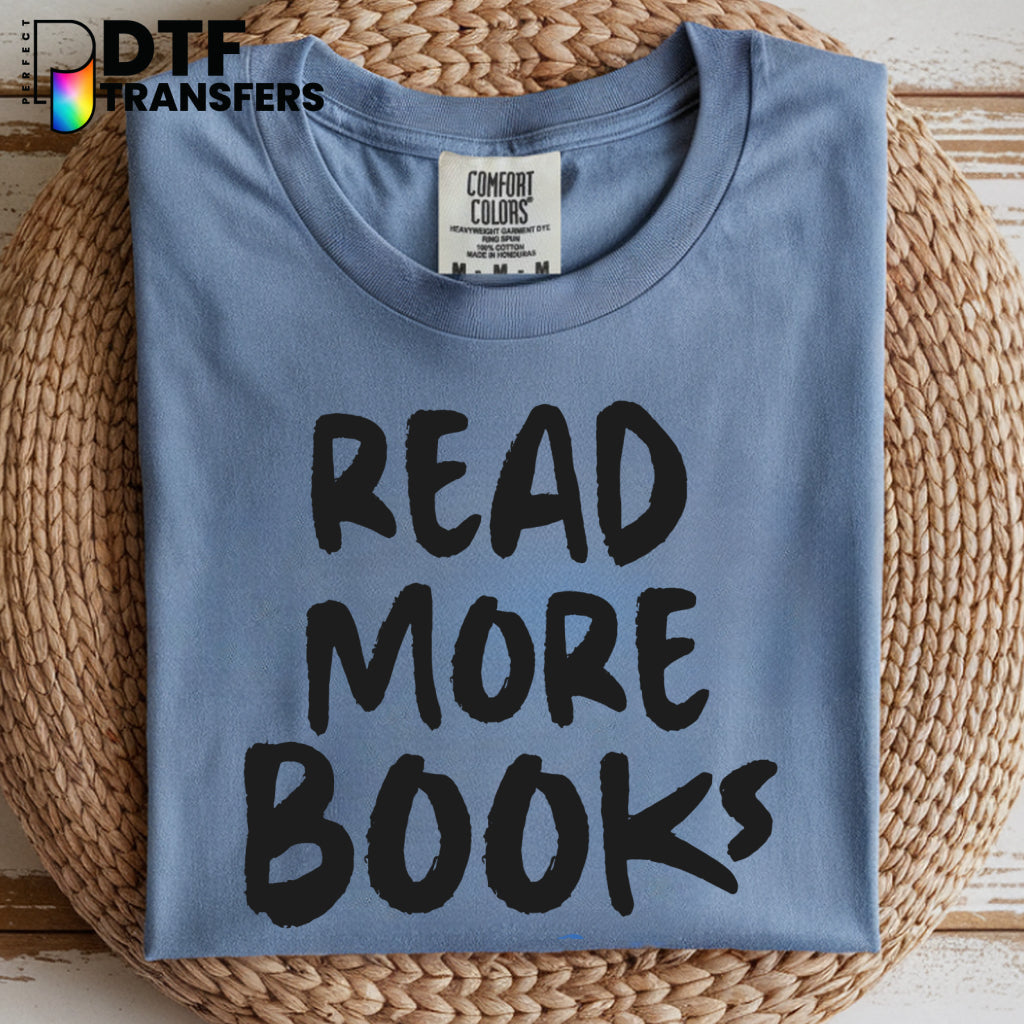 Read More Books – Teacher DTF Transfer