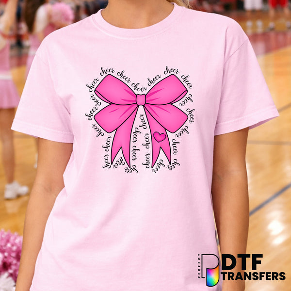 Coquette Cheerleader – Cheerleading DTF Transfer