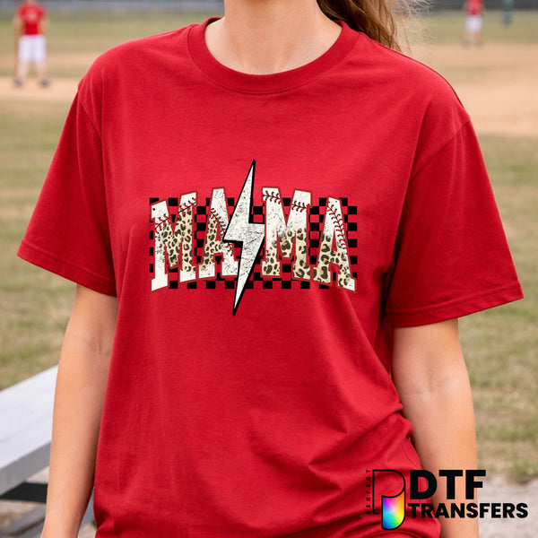 Baseball Mama – Baseball DTF Transfer