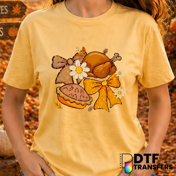 HAPPY THANKSGIVING – Thanksgiving DTF Transfer