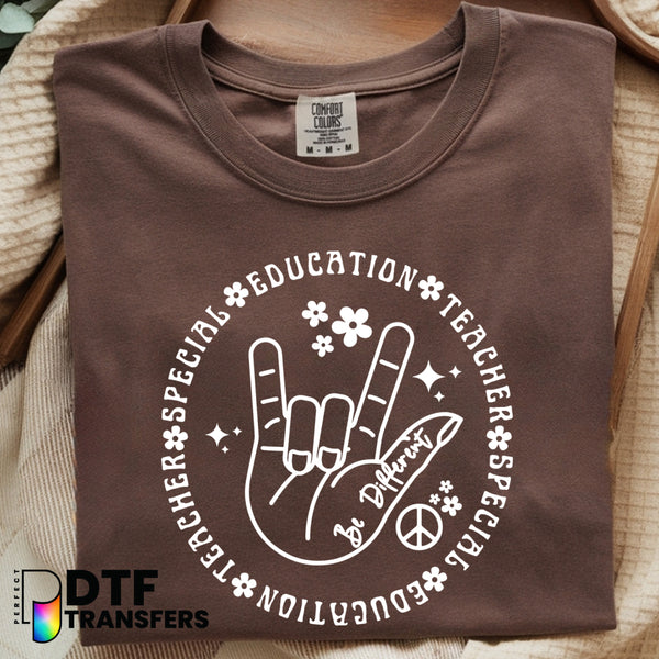 Be Different – Special Education DTF Transfer