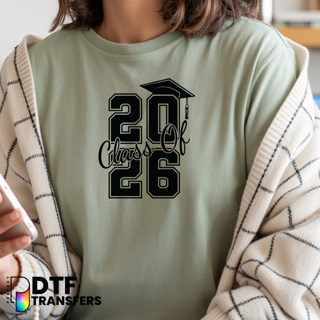 Class of 2026 GRADUATE – Teacher DTF Transfer