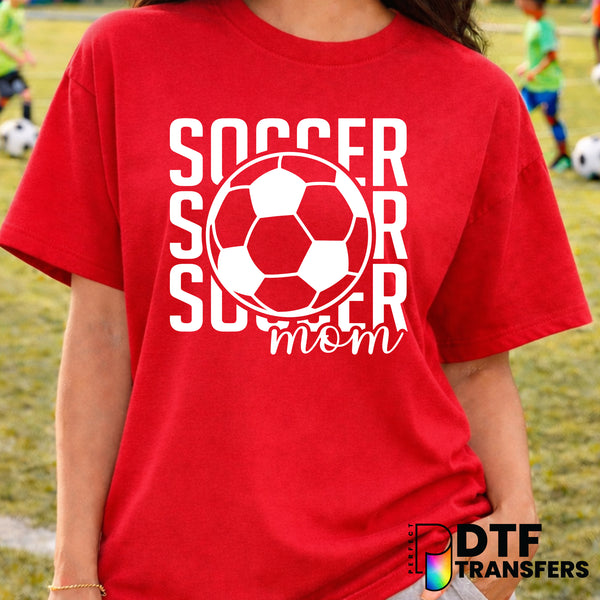 Soccer Mom – Soccer DTF Transfer