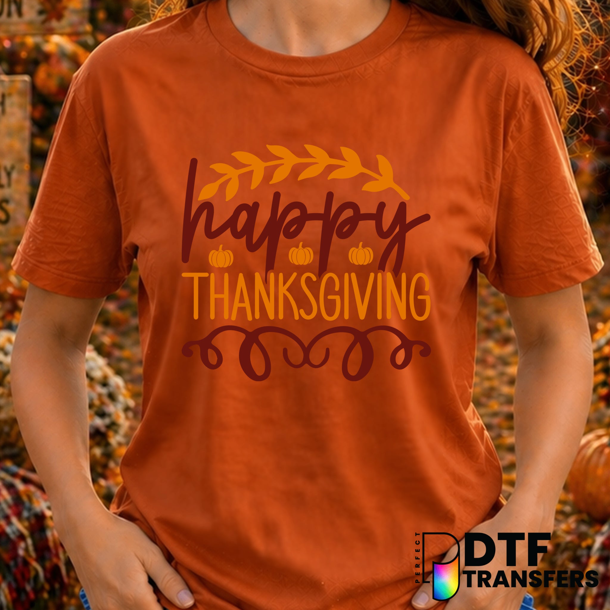 Happy Thanksgiving – Thanksgiving DTF Transfer