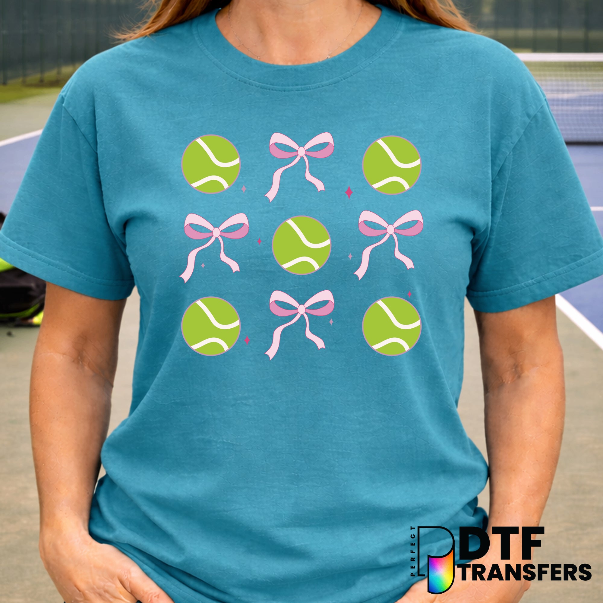 TENNIS Coquette Bows – DTF Transfer