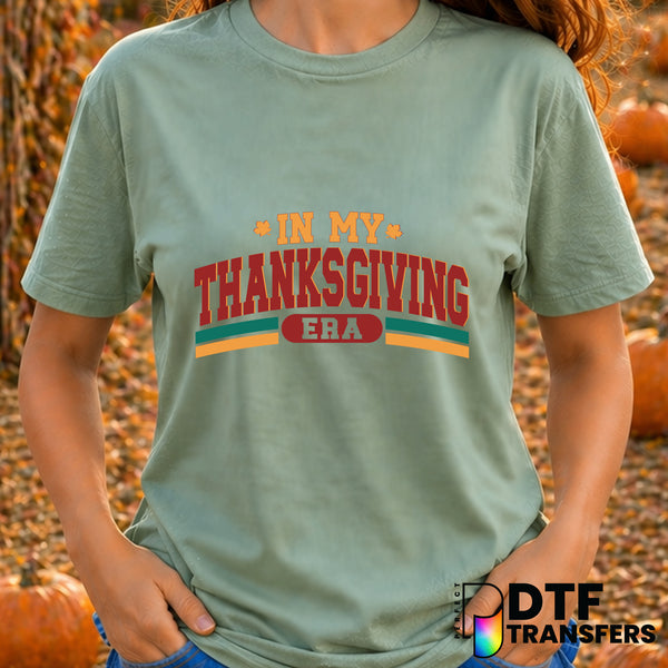 In My Thanksgiving Era – Thanksgiving DTF Transfer