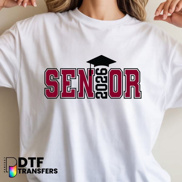 SENIOR 2026 – Teacher DTF Transfer