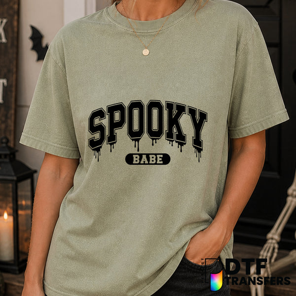SPOOKY BABE – Halloween DTF Transfer