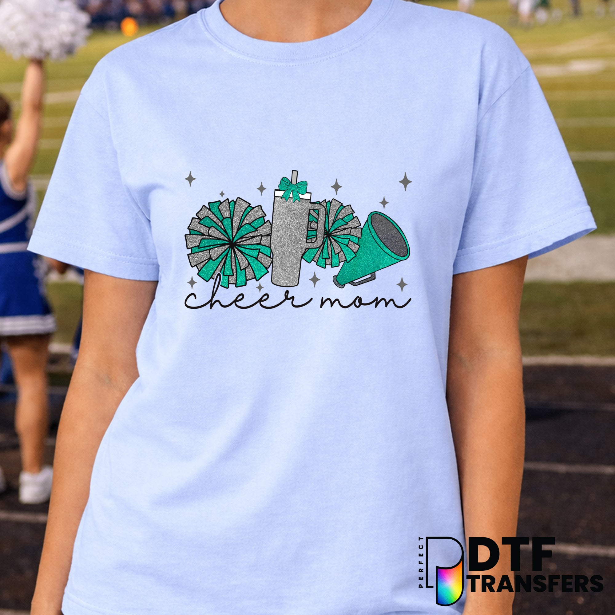Cheer Mom – Cheerleading DTF Transfer