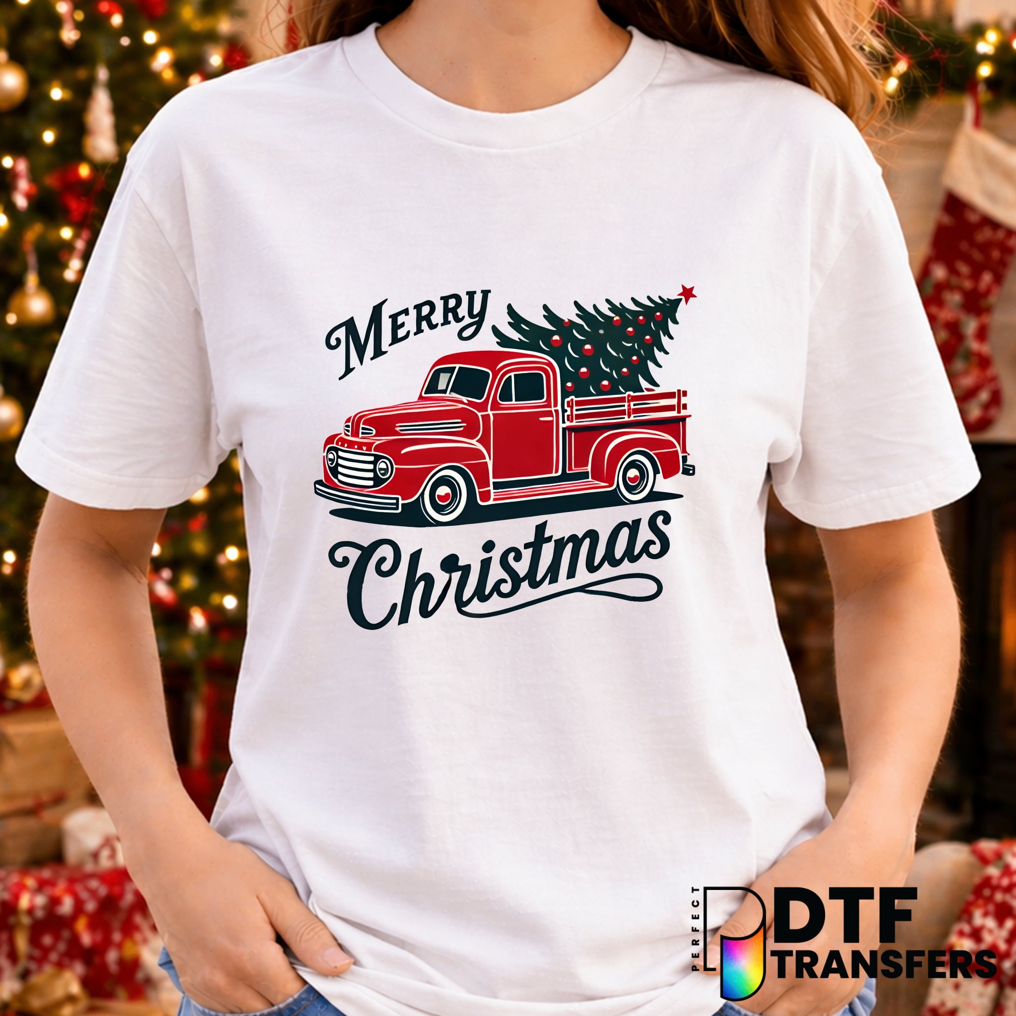 Merry Christmas – Christmas DTF Transfer