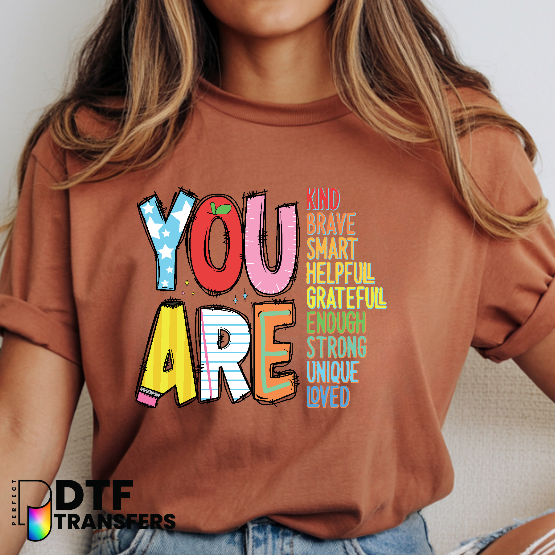 You Are Kind - Teacher DTF Transfer