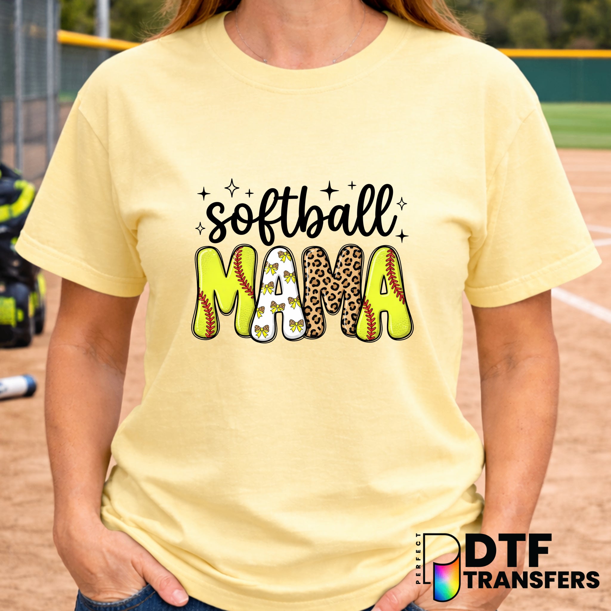 Softball Mama – Softball DTF Transfer