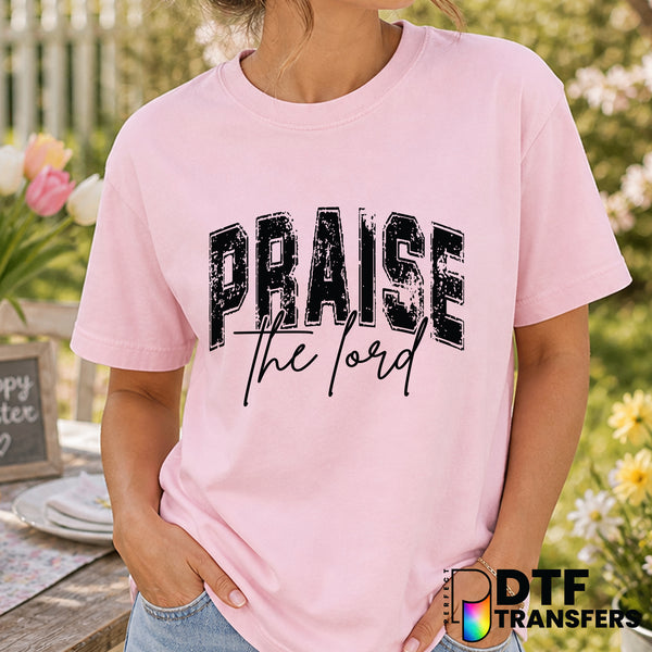 Praise the Lord – Easter DTF Transfer