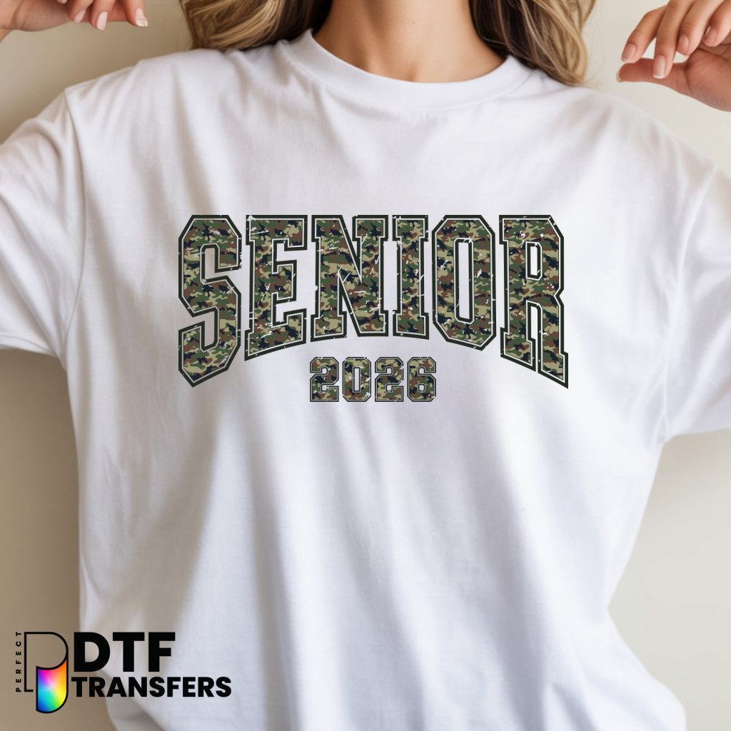 Distressed SENIOR 2026 DTF Transfer