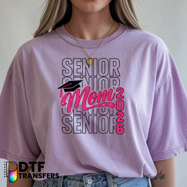 Senior Mom 2026 – Teacher DTF Transfer