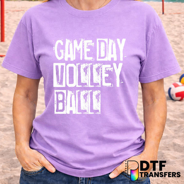 GAME DAY VOLLEYBALL – Volleyball DTF Transfer