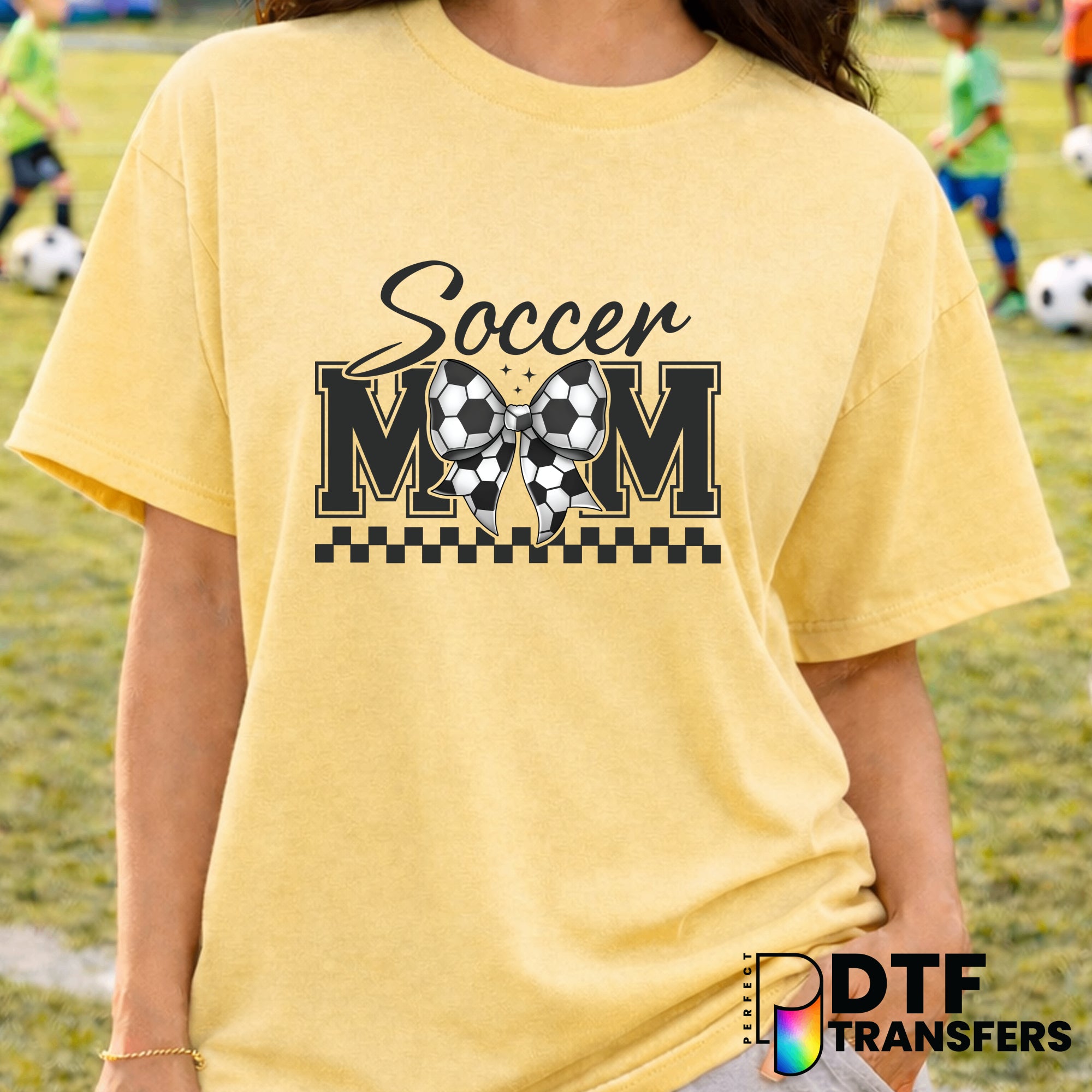 Soccer Mom – Soccer DTF Transfer