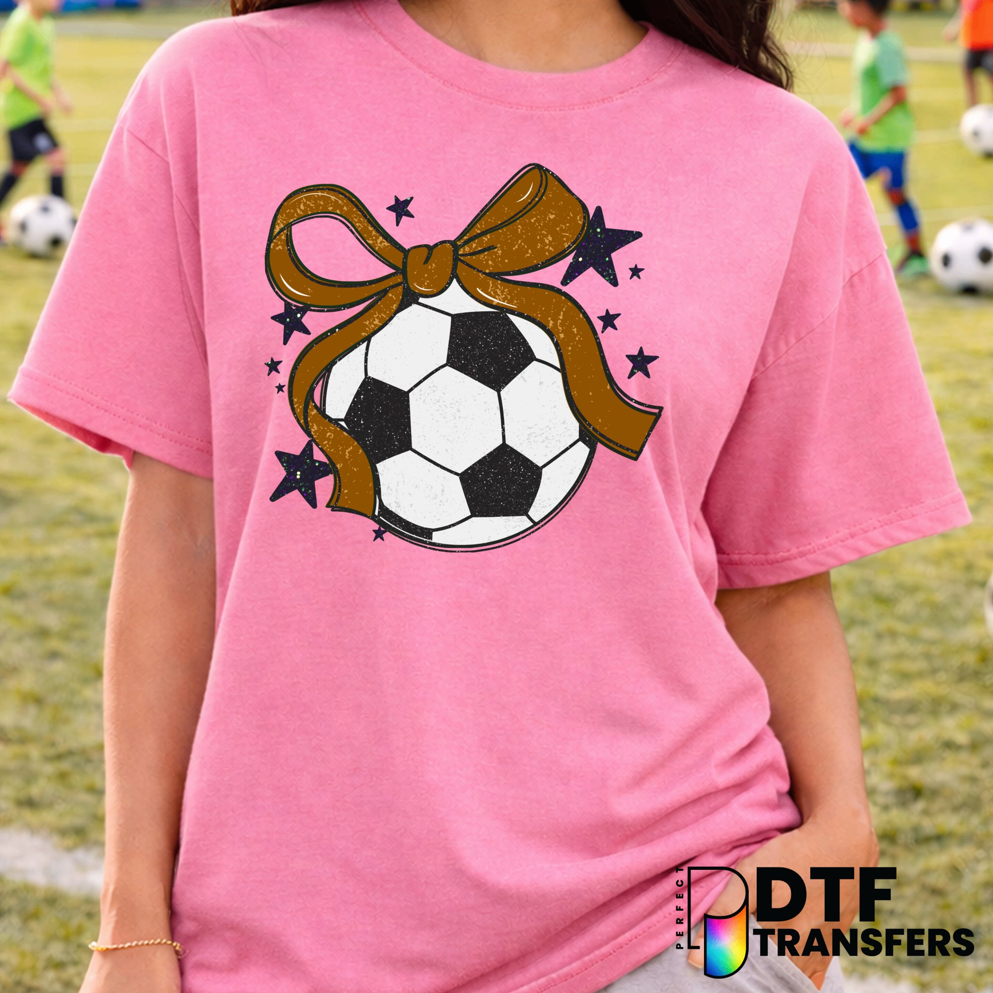 SOCCER with Stars – DTF Transfer