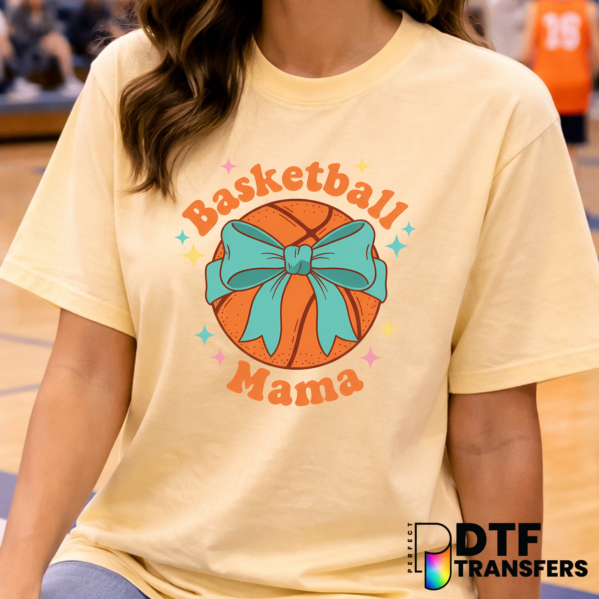Basketball Mama – Basketball DTF Transfer