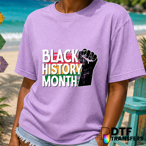 BLACK HISTORY MONTH – Black History Month DTF Transfer