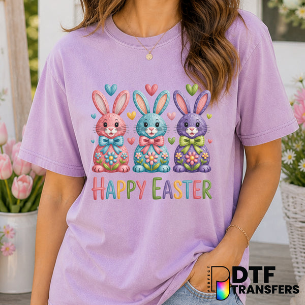 Happy Easter – Easter DTF Transfer