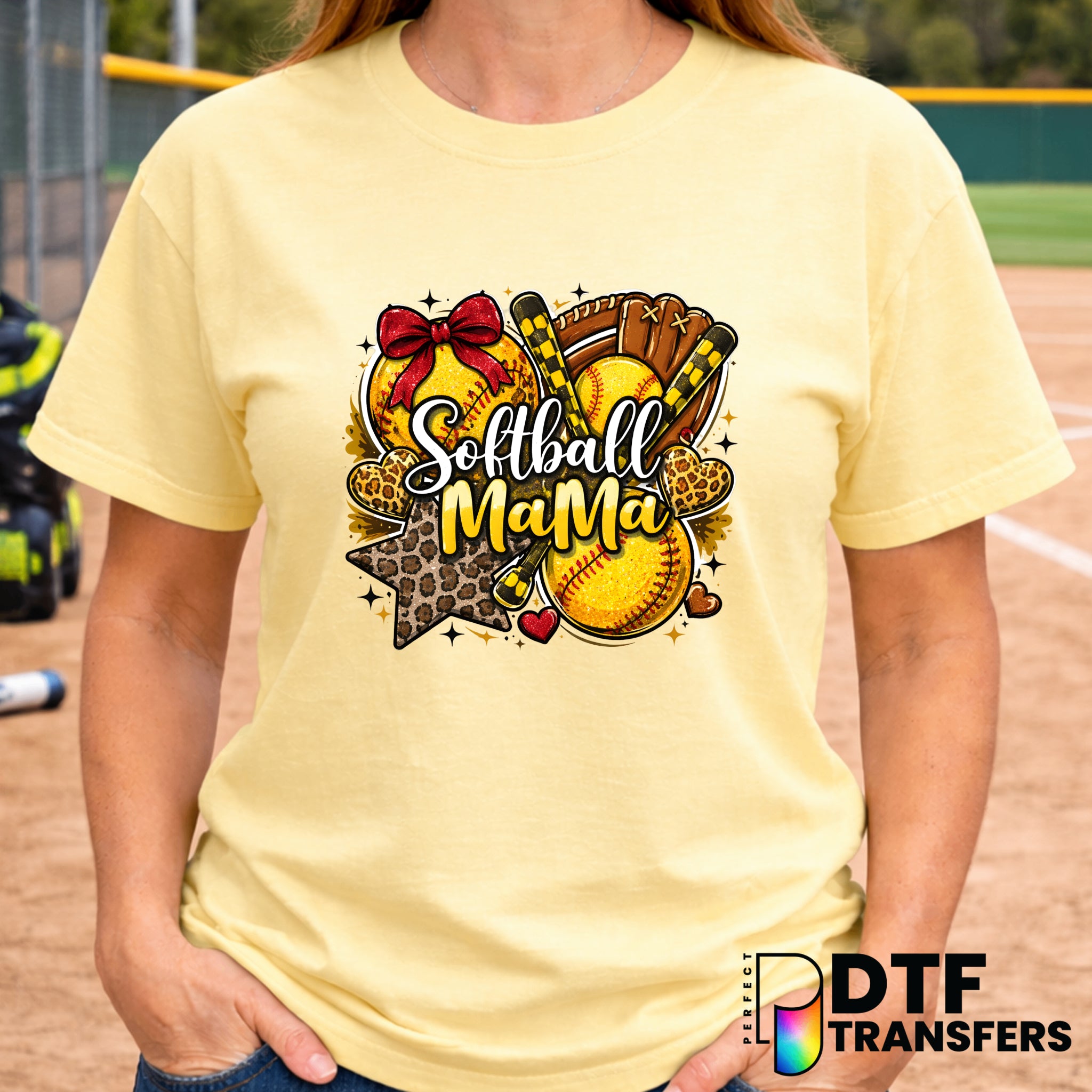 Softball Mama – Softball DTF Transfer
