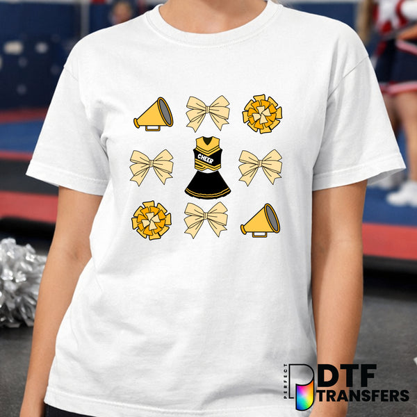 CHEER Mom – Cheerleading DTF Transfer