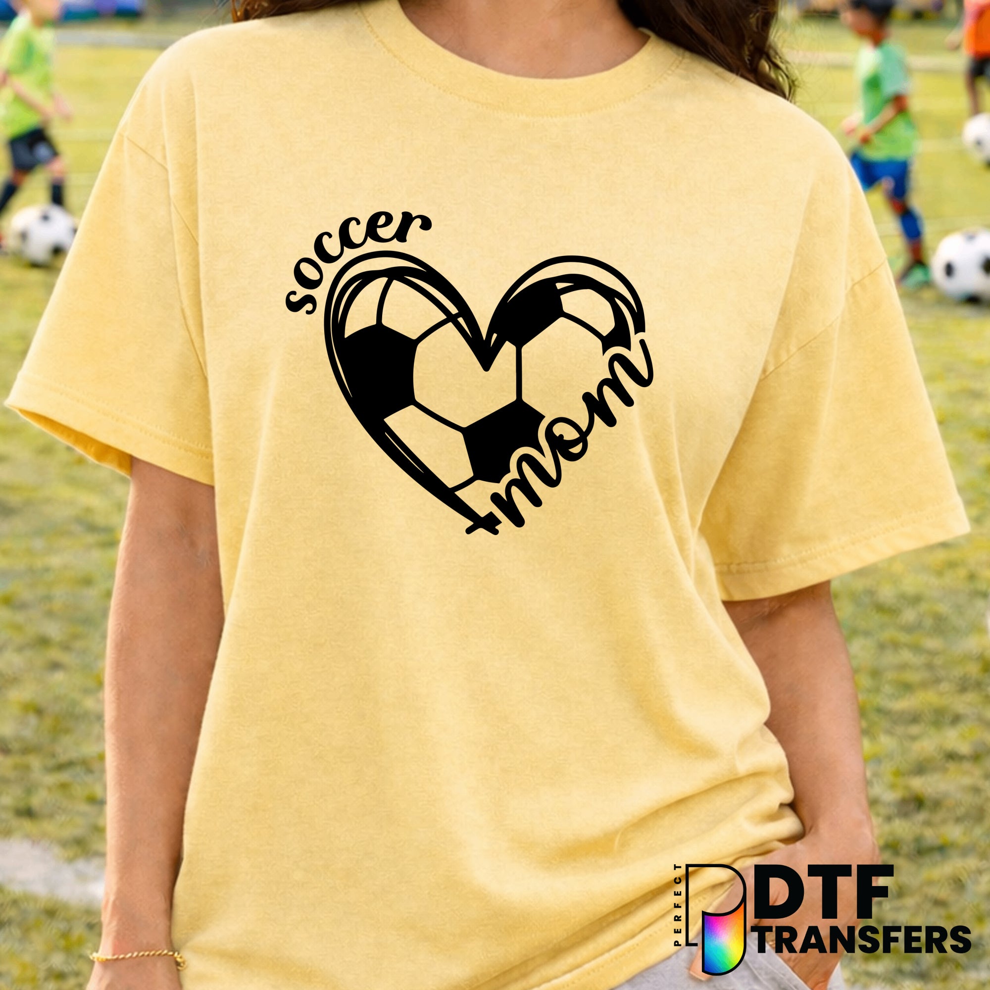 Soccer Mom – Soccer DTF Transfer