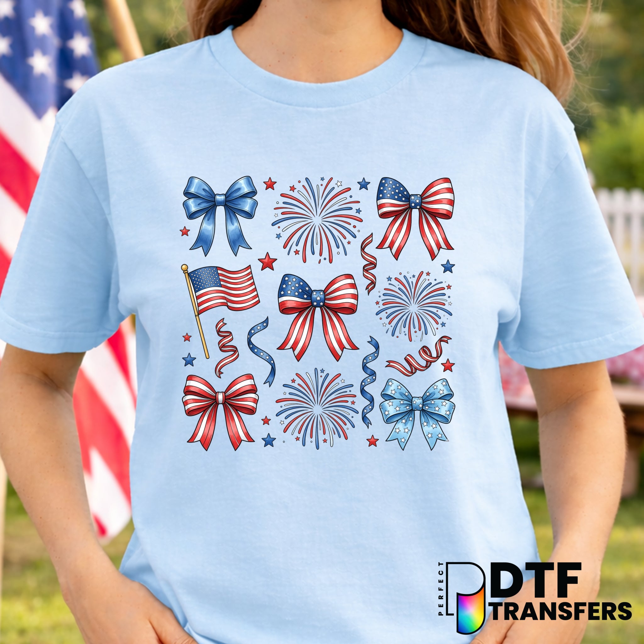 COQUETTE – Fourth of July DTF Transfer