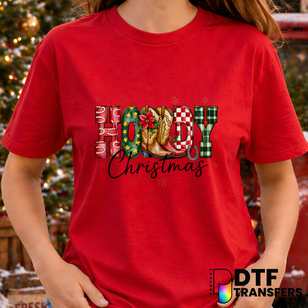 Howdy Christmas – Christmas DTF Transfer