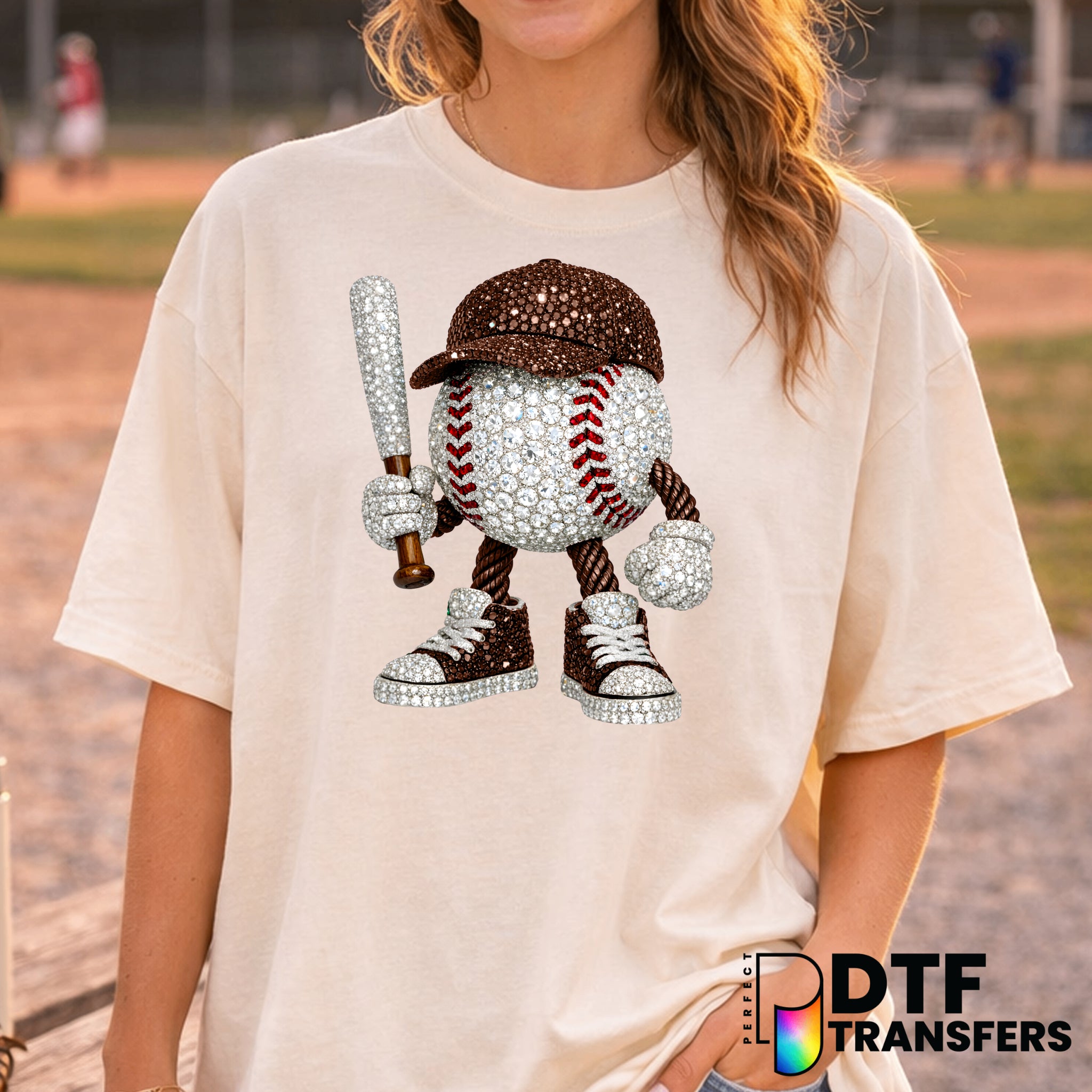 Baseball Mama – Baseball DTF Transfer